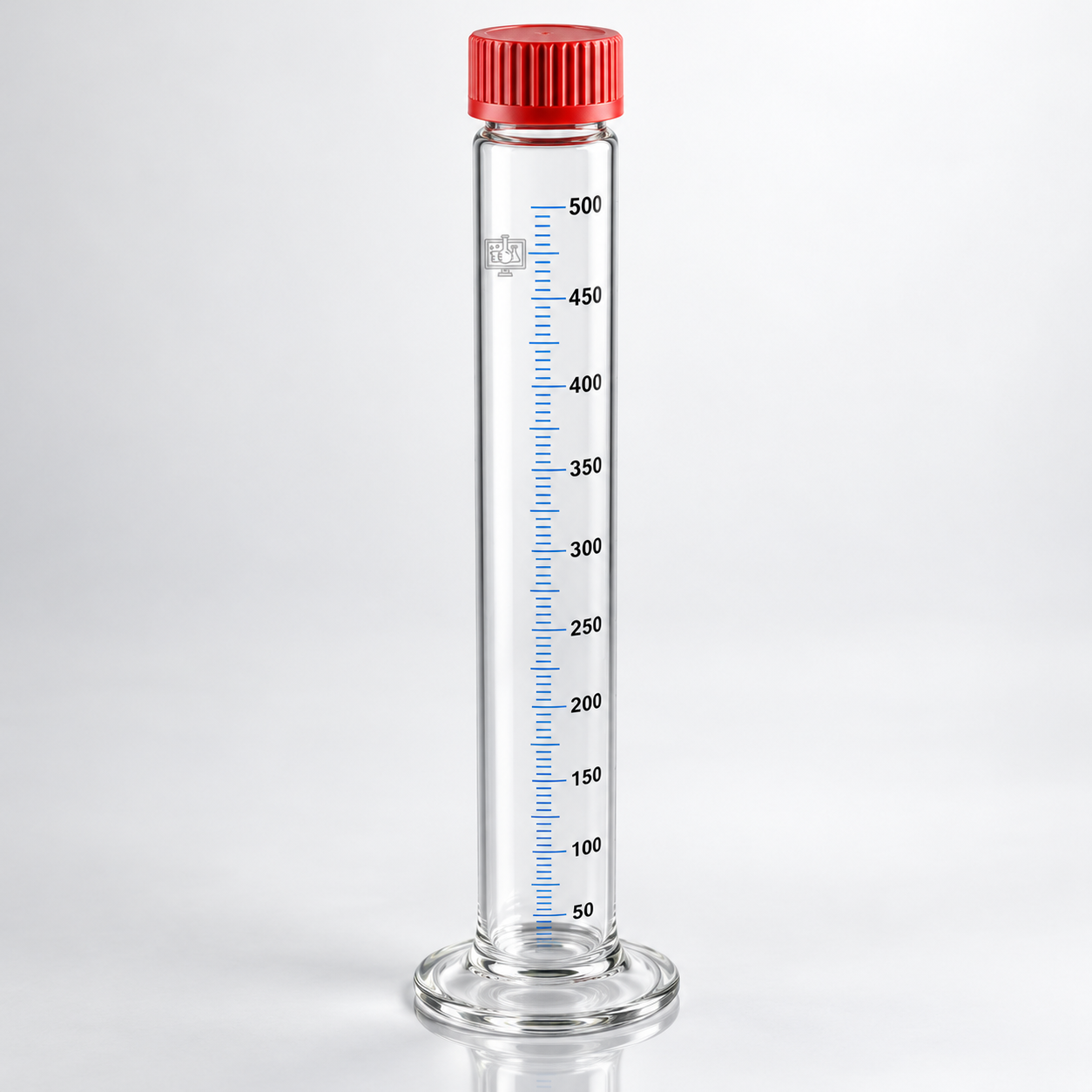 Measuring Cylinder, with Screw Cap