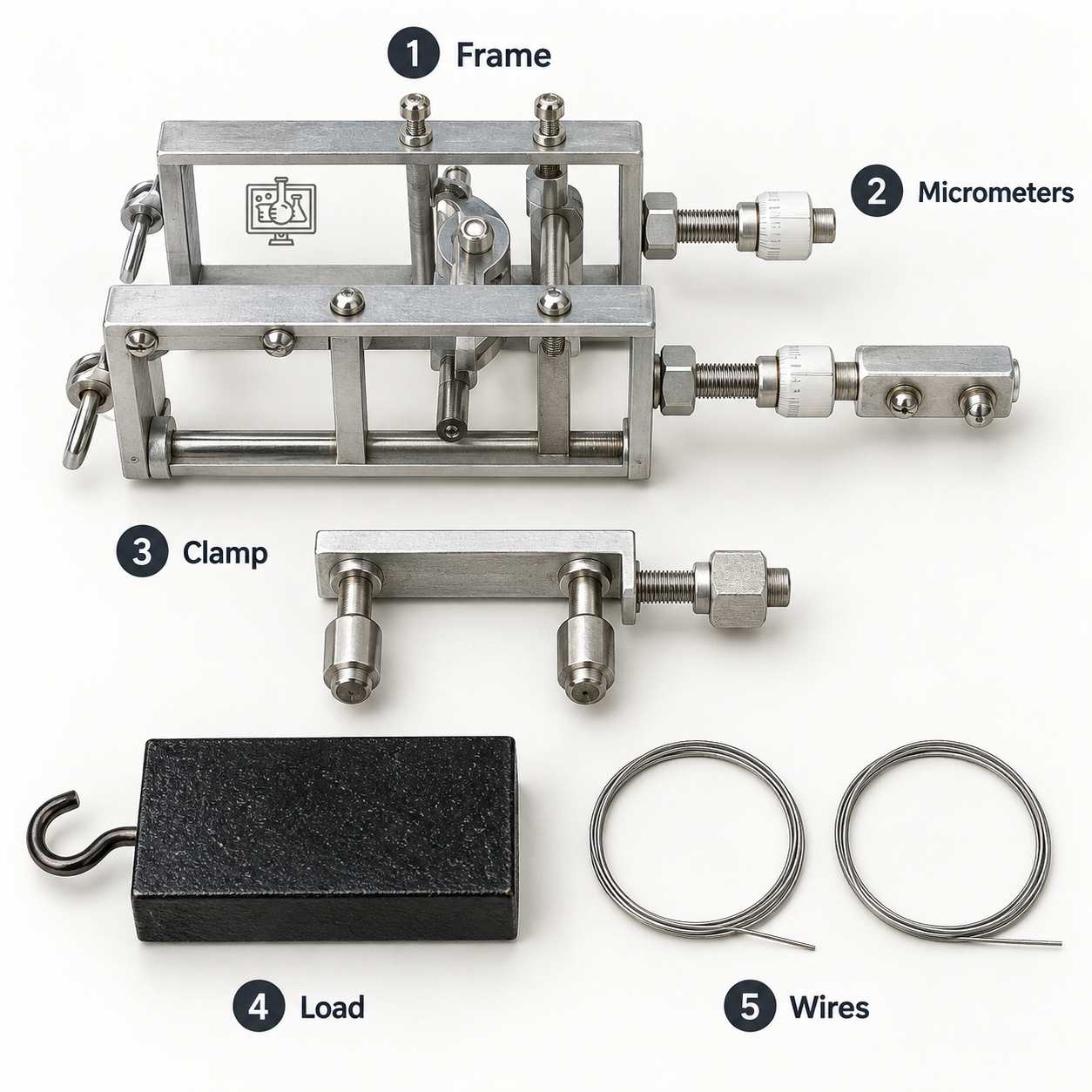 Youngs Modulus Apparatus (Searles Pattern)
