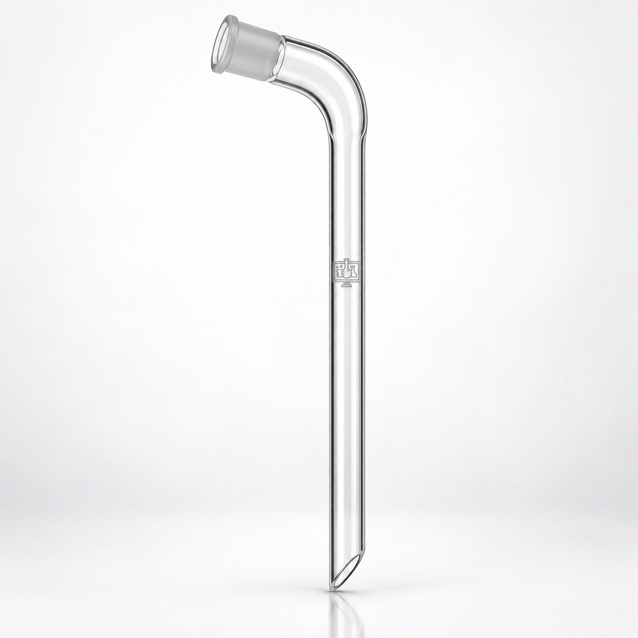 Receiver Adapter, Plain Bend, Long