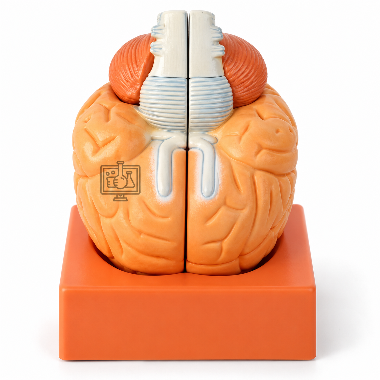 Brain Model, 4 Parts, on Base