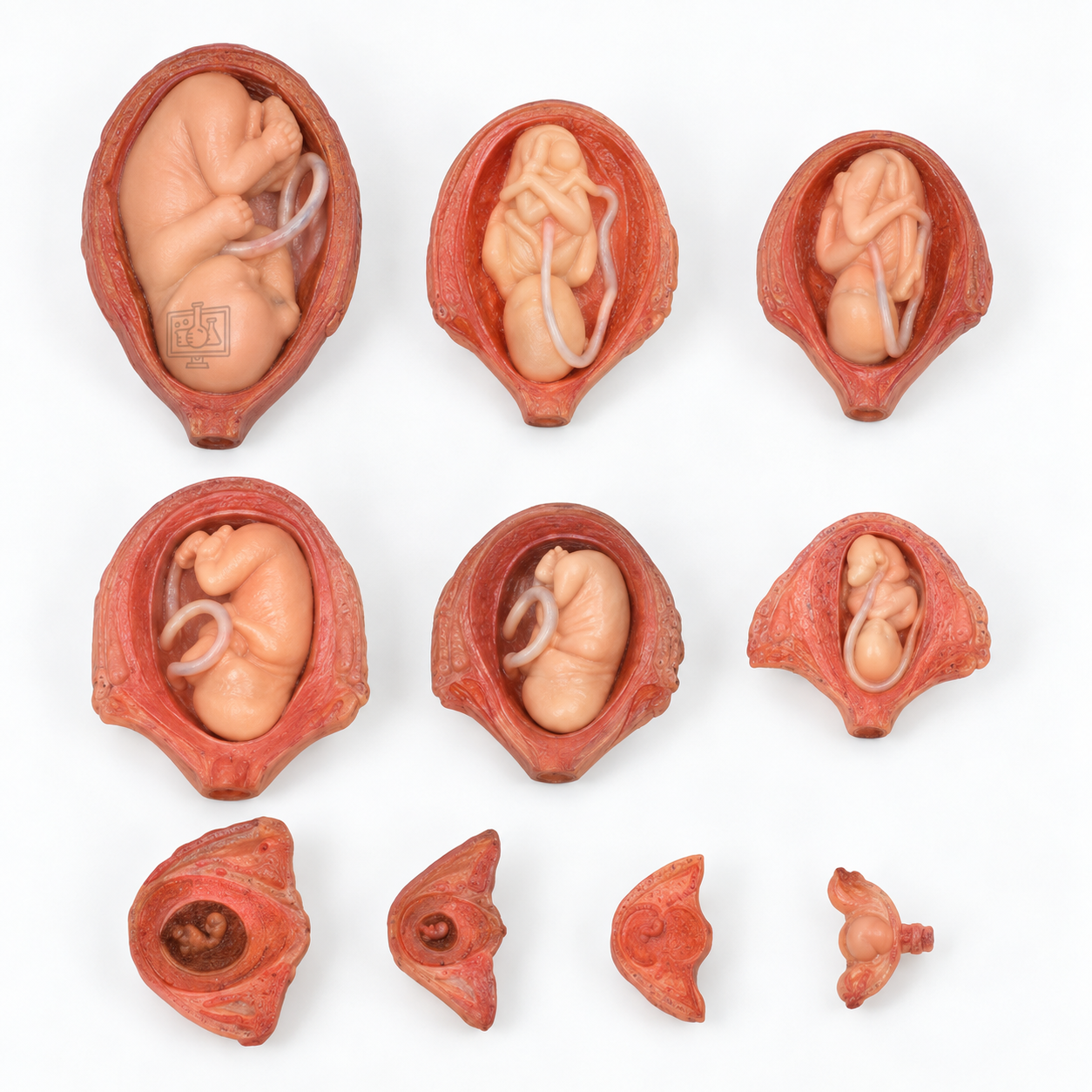 Human Embryo Set, PVC