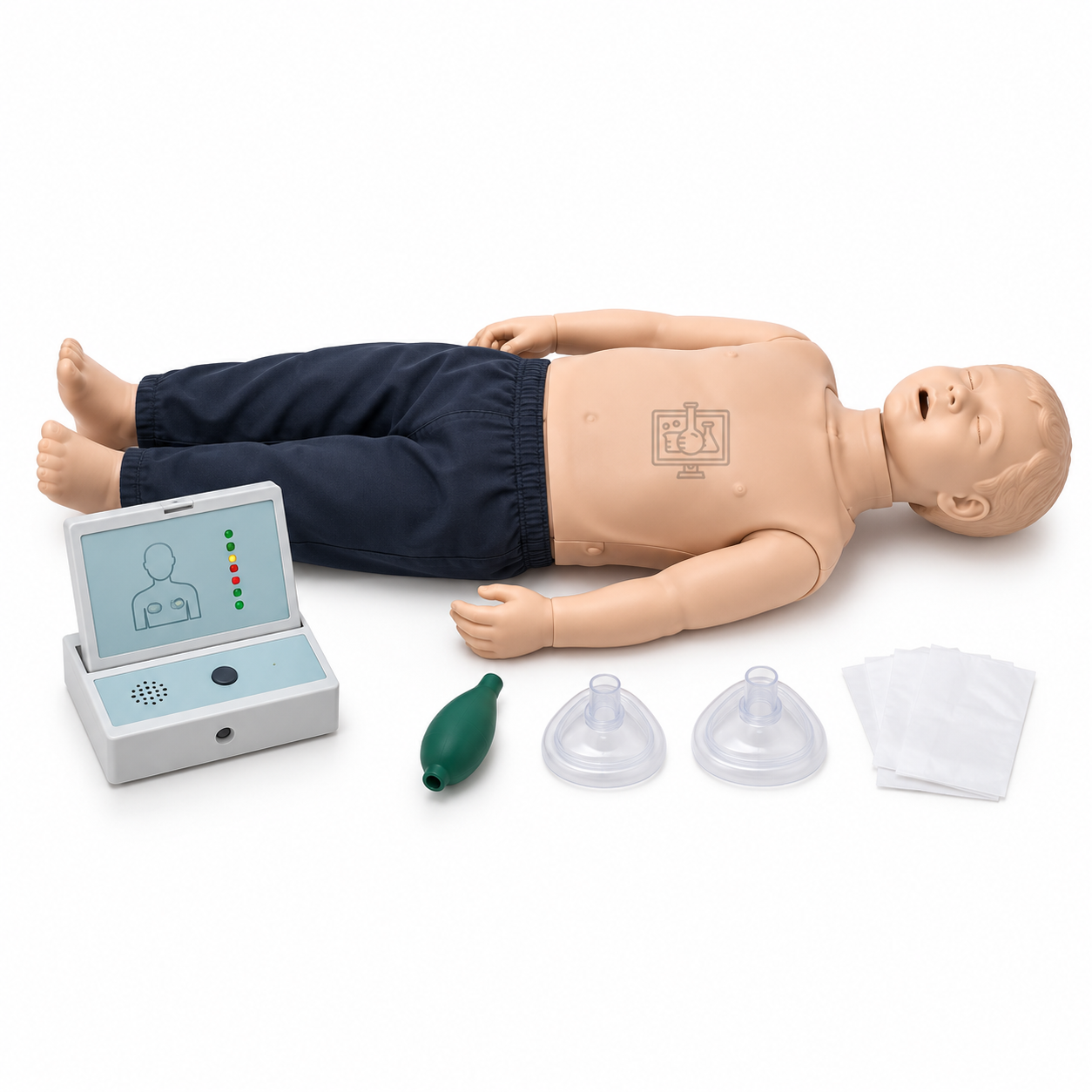 Advanced Child CPR Training Manikin