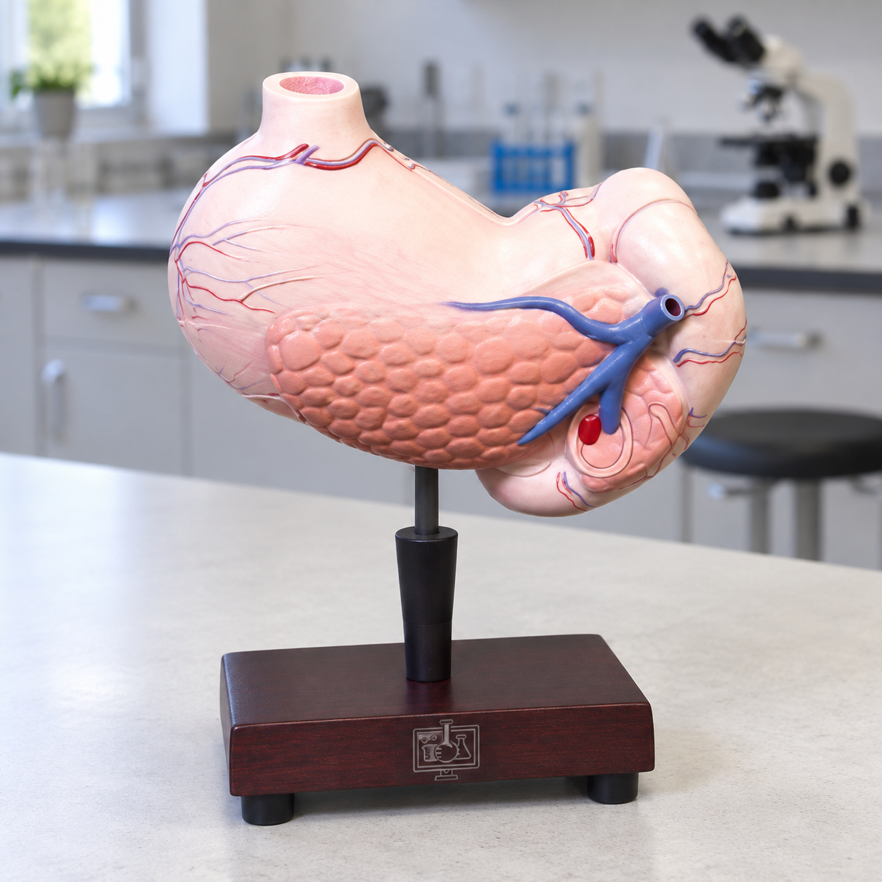 Human Stomach, on Stand