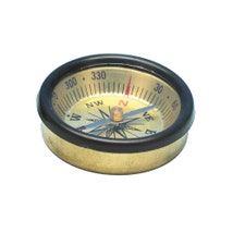 Plotting Compass, 45mm Diameter, Brass Case, Each