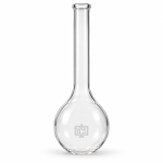 Quartz Flasks Kjeldhal, Round Bottom, Long Neck