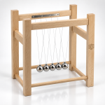 Newton Cradle - Conservation of Momentum
