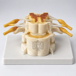 Human Vertebral and Partial Spinal Cord Model