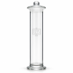Specimen Jar, Round with Ground Flange and Knobbed Stoppers