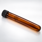 Culture Tube, Amber Glass